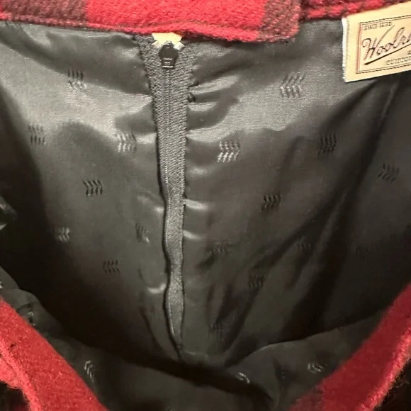 Women’s Vtg Woolrich plaid skirt 14 - Picture 4 of 5